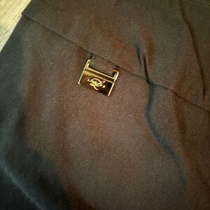 Lisette NWT black Long Skirt Style 603 Size M